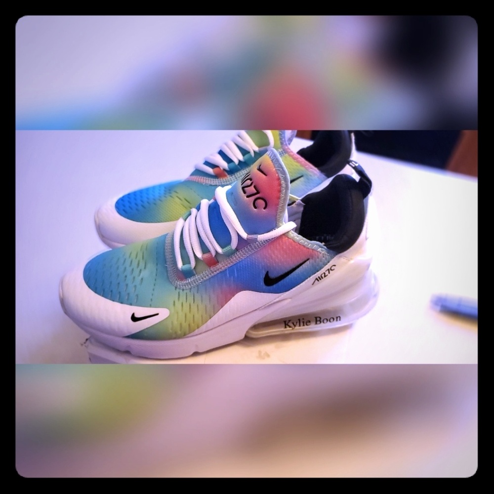 Nike Air Max 270 Oil Spill "Kylie Boon" Sneaker